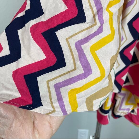 Diane Von Furstenberg Multi Color Sleeveless  Corded Neck Top 10 - Picture 5 of 11